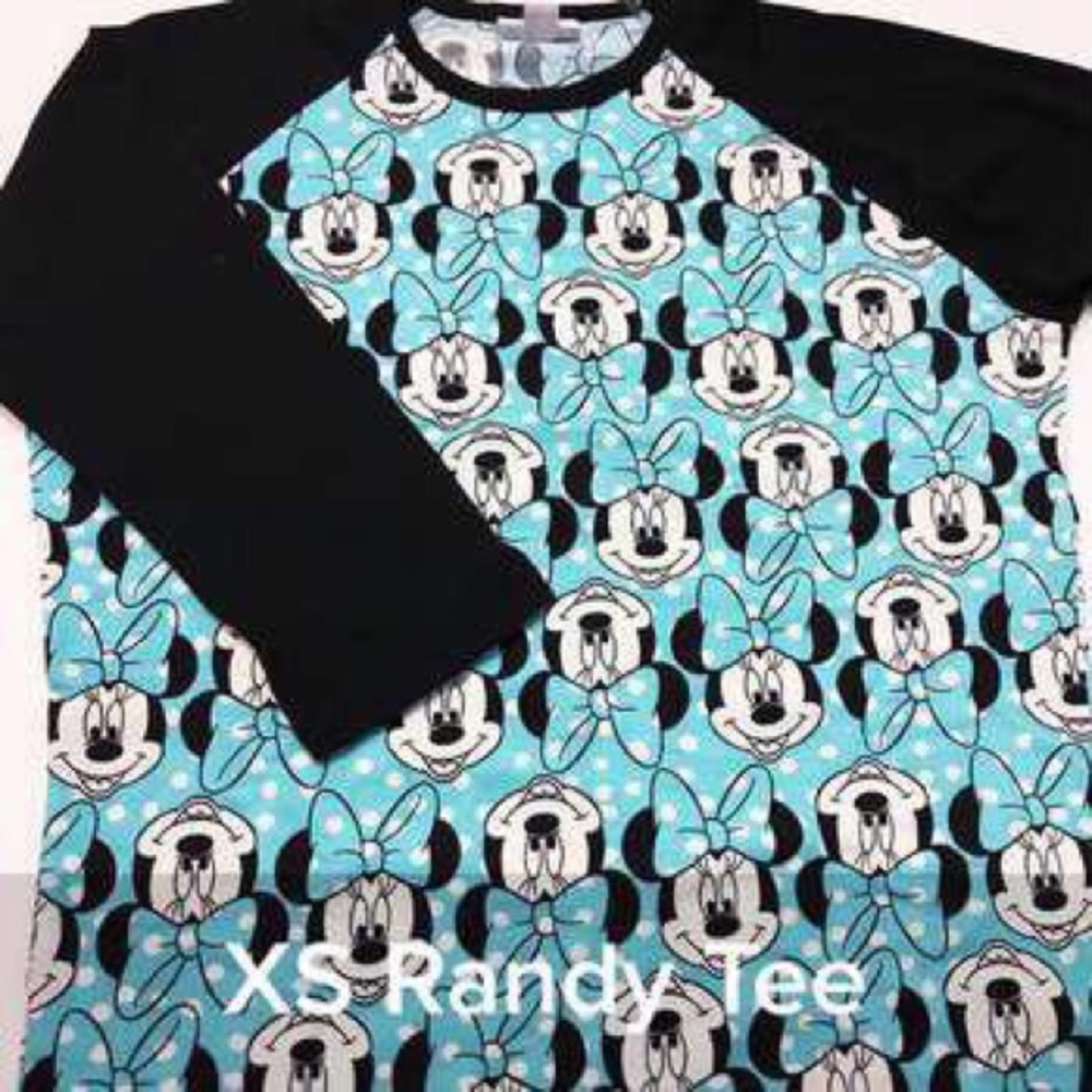 📢NEW✨🐭Disney “Randy”💙BaseballCutTee-TrueToSize!